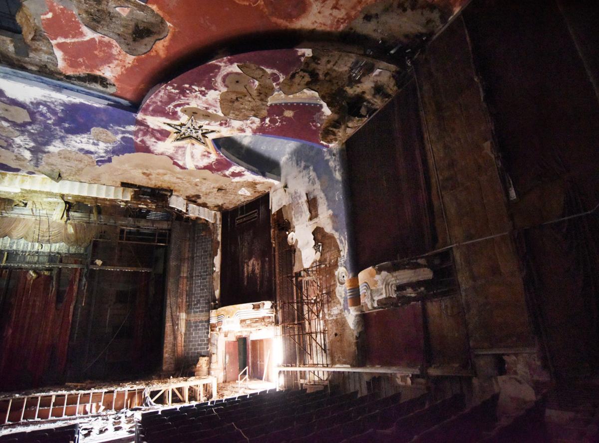 Inside the Auburn Schine Theater