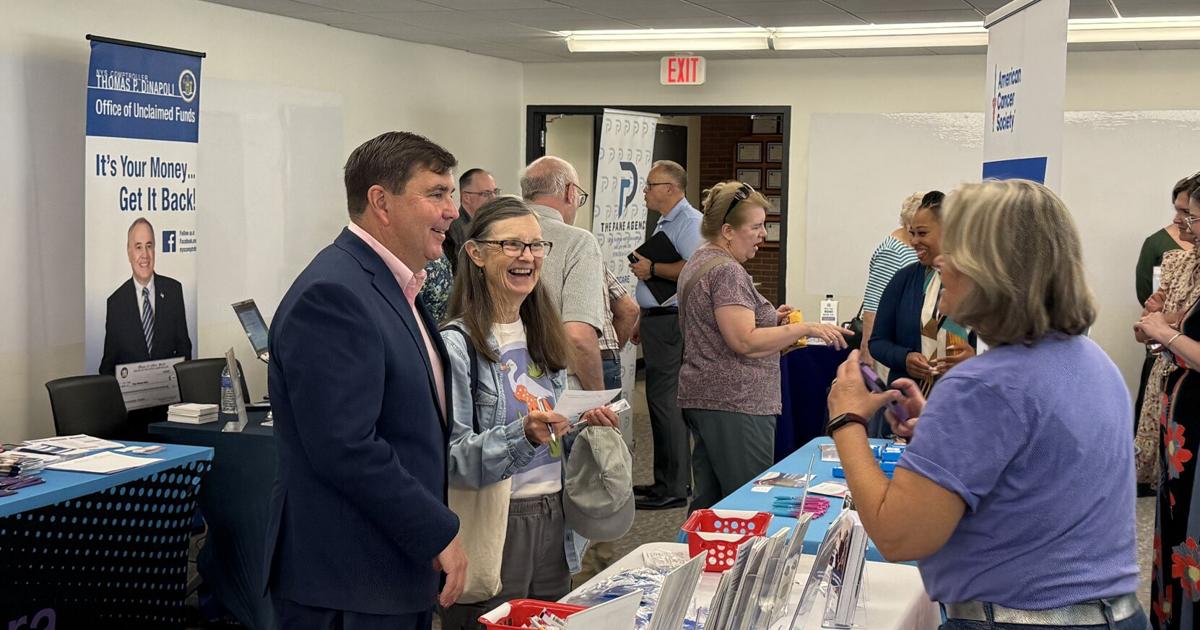Congressman John Mannion holds senior fair in Auburn
