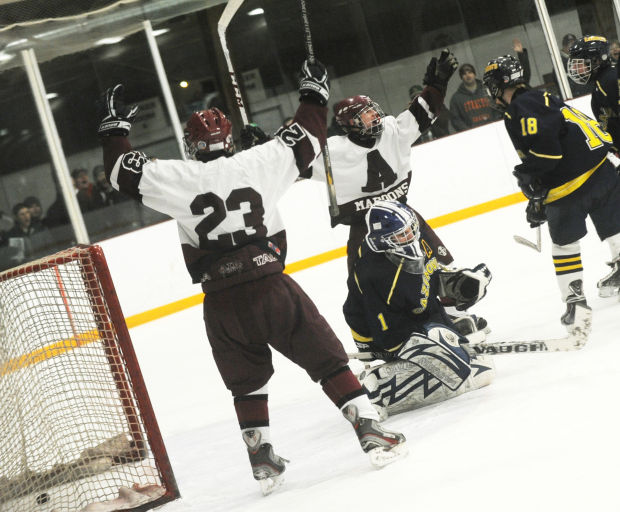 Auburn boys hockey blanks Cazenovia, moves on to sectional semifinals