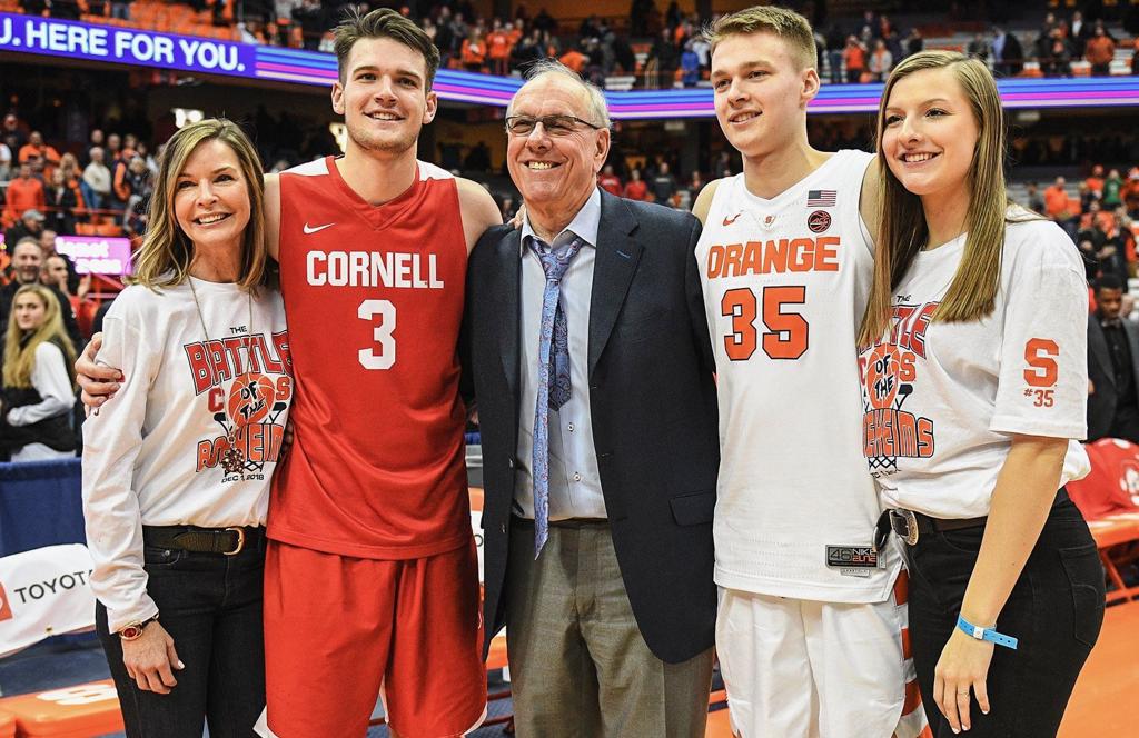 Syracuse Men S Basketball Wins Battle Of The Boeheims Over