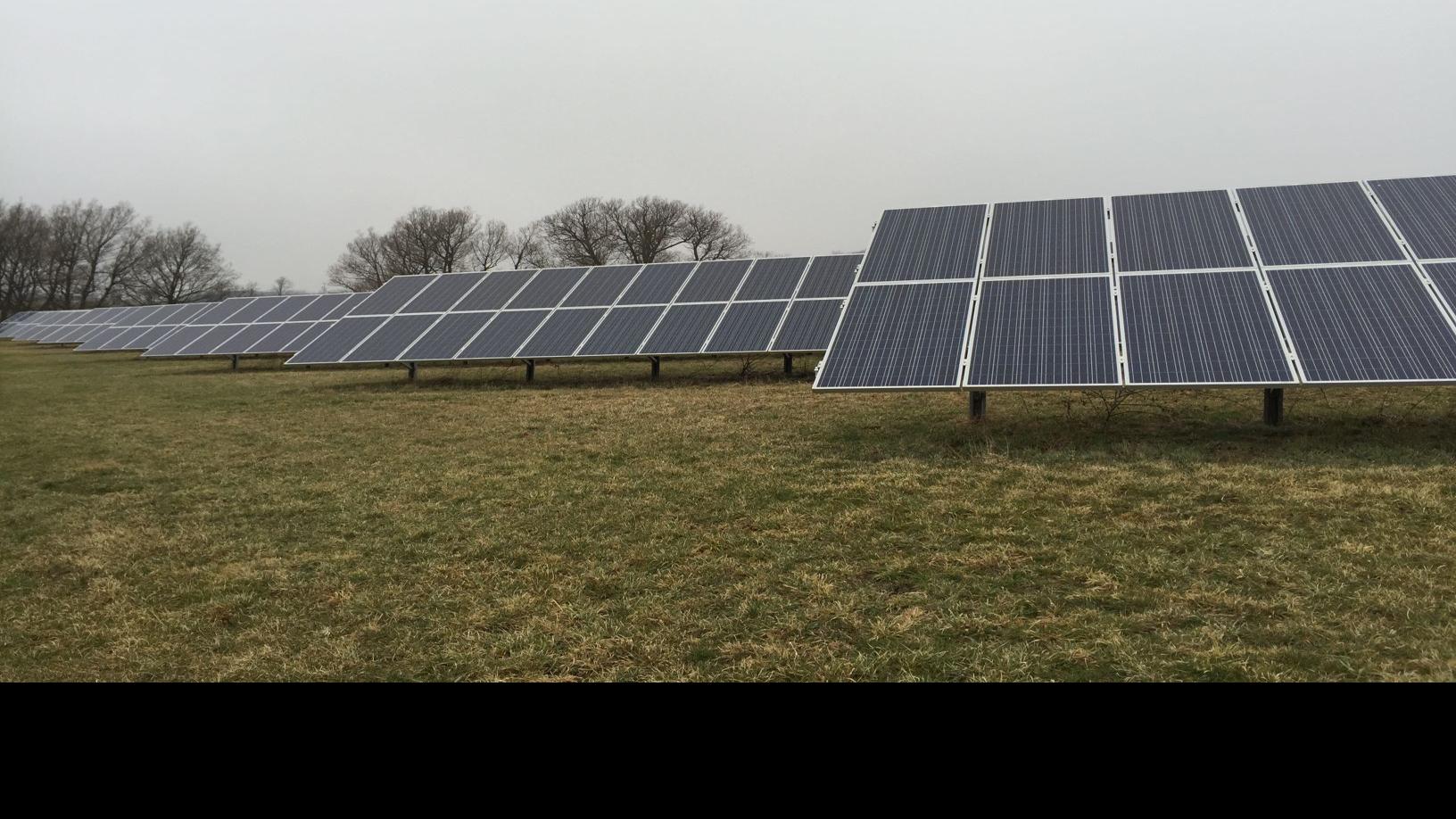 Growing Power Spafford S Fesko Farm Offsets Energy Consumption With Solar Panel Array Lifestyles Auburnpub Com