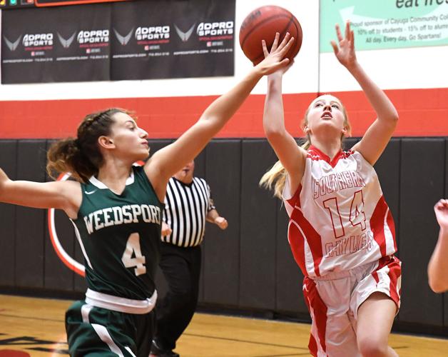Weedsport girls basketball holds off Southern Cayuga; fourth straight