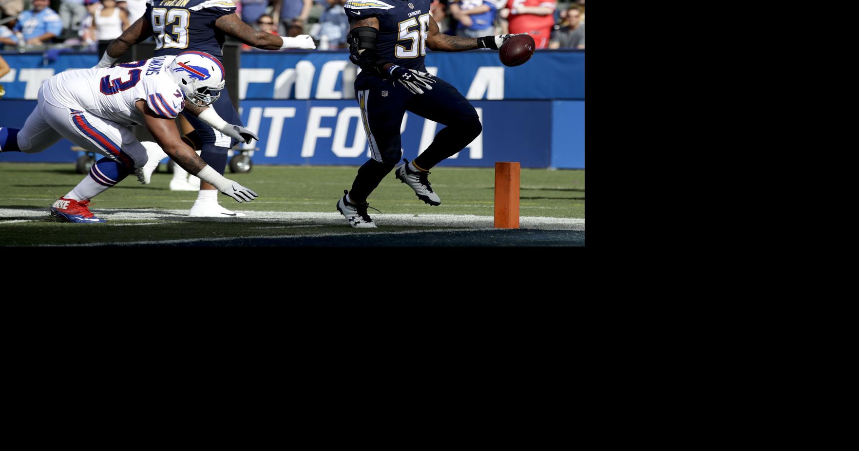 Buffalo Bills Week 11 Report Card Another disaster as the Chargers crush Bills 5424