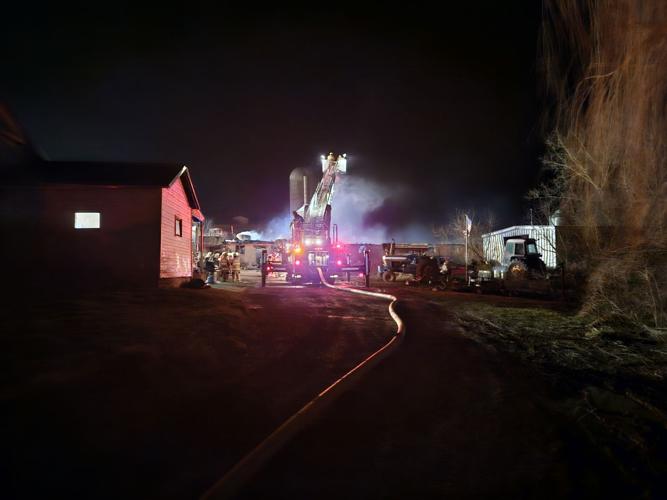 Cows killed, barn destroyed in Genoa dairy farm fire
