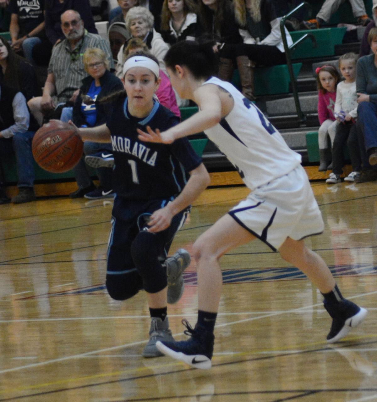 Moravia Girls Basketball Team Eliminated By Bainbridge Guilford In Section Semifinals Local Sports Auburnpub Com