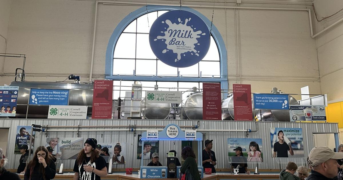 Auburn-area firm among four awarded $4M in contracts for NYS Fair Milk Bar makeover