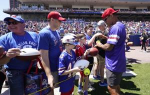 Jordan Poyer has a chance to say goodbye at Micah Hyde's charity softball game