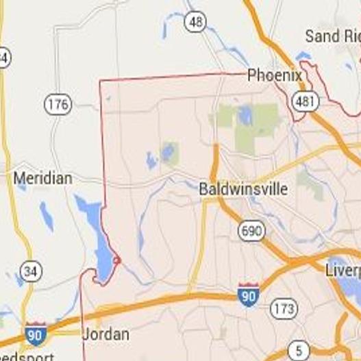 Map Of Onondaga County Ny