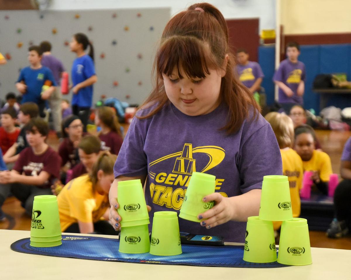 Gallery Auburn elementary schools compete in District Cup Stacking