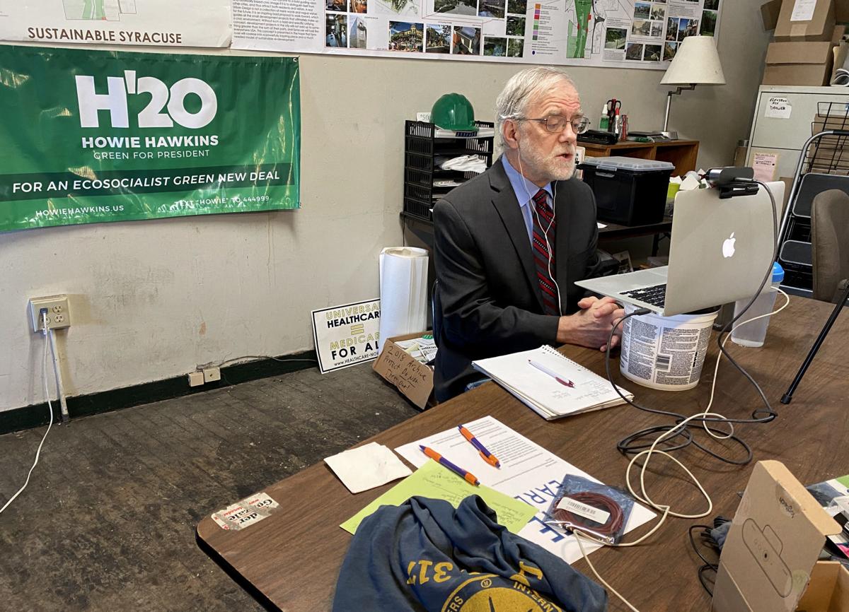 Syracuse's Howie Hawkins is presumptive Green Party ...