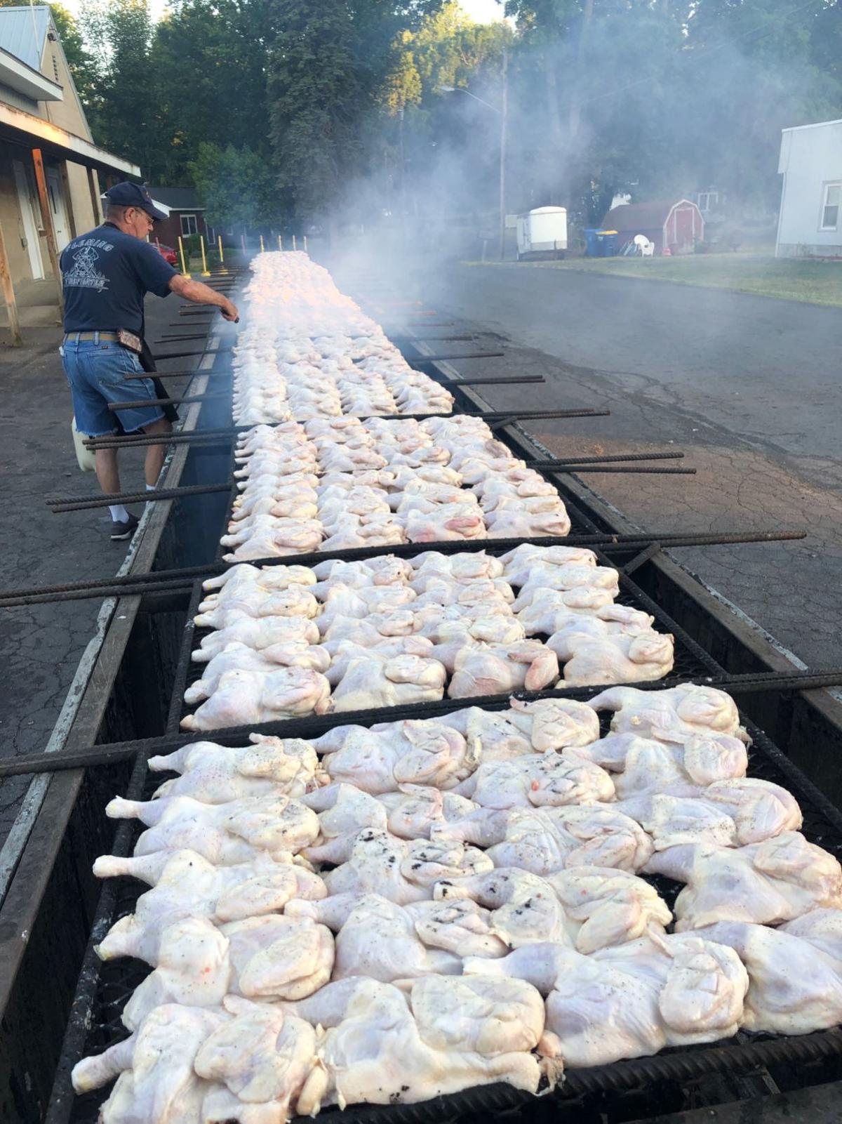 Fleming Fire Department Father's Day Barbecue drive-thru 2