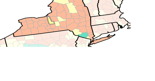 Most NY counties have high COVID levels — but not Cayuga County - Vimarsana News
