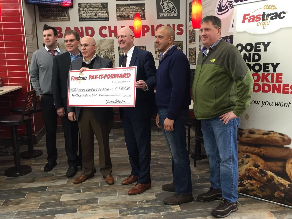 Latest Fastrac Cafe location opens with a donation to JordanElbridge