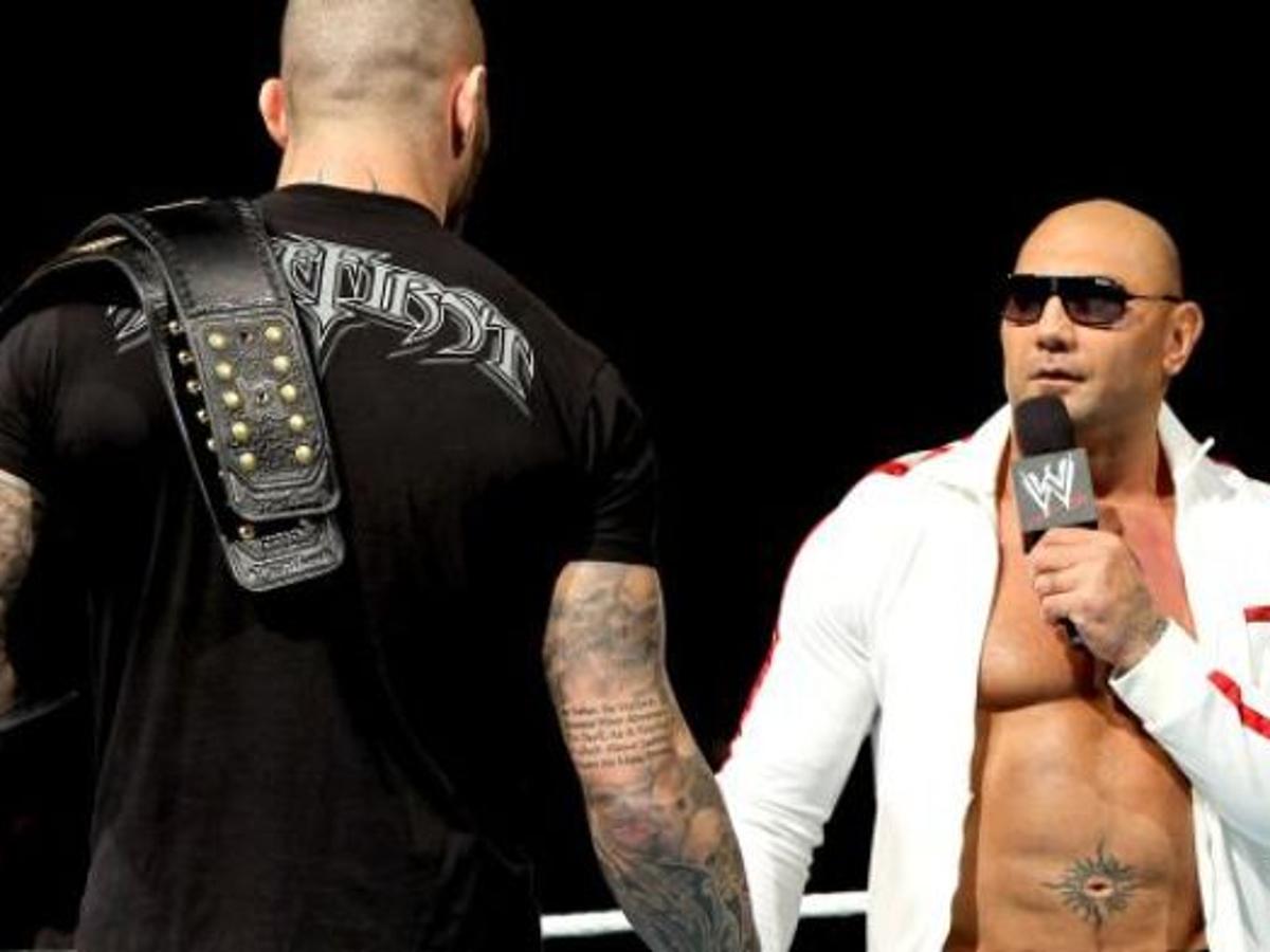 Wwe Raw Recap Batista Cm Punk Leading Contenders Heading