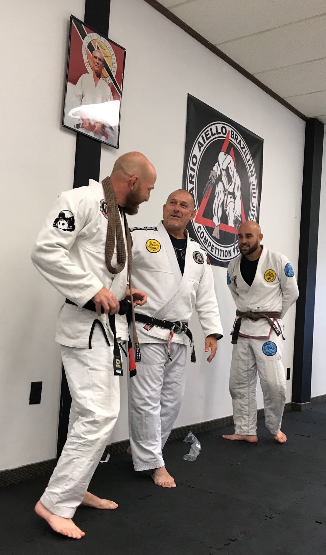 Morris earns belt in Brazilian jiujitsu