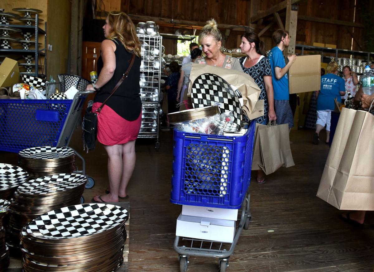 MacKenzieChilds Barn Sale draws big crowds of shoppers, socializers