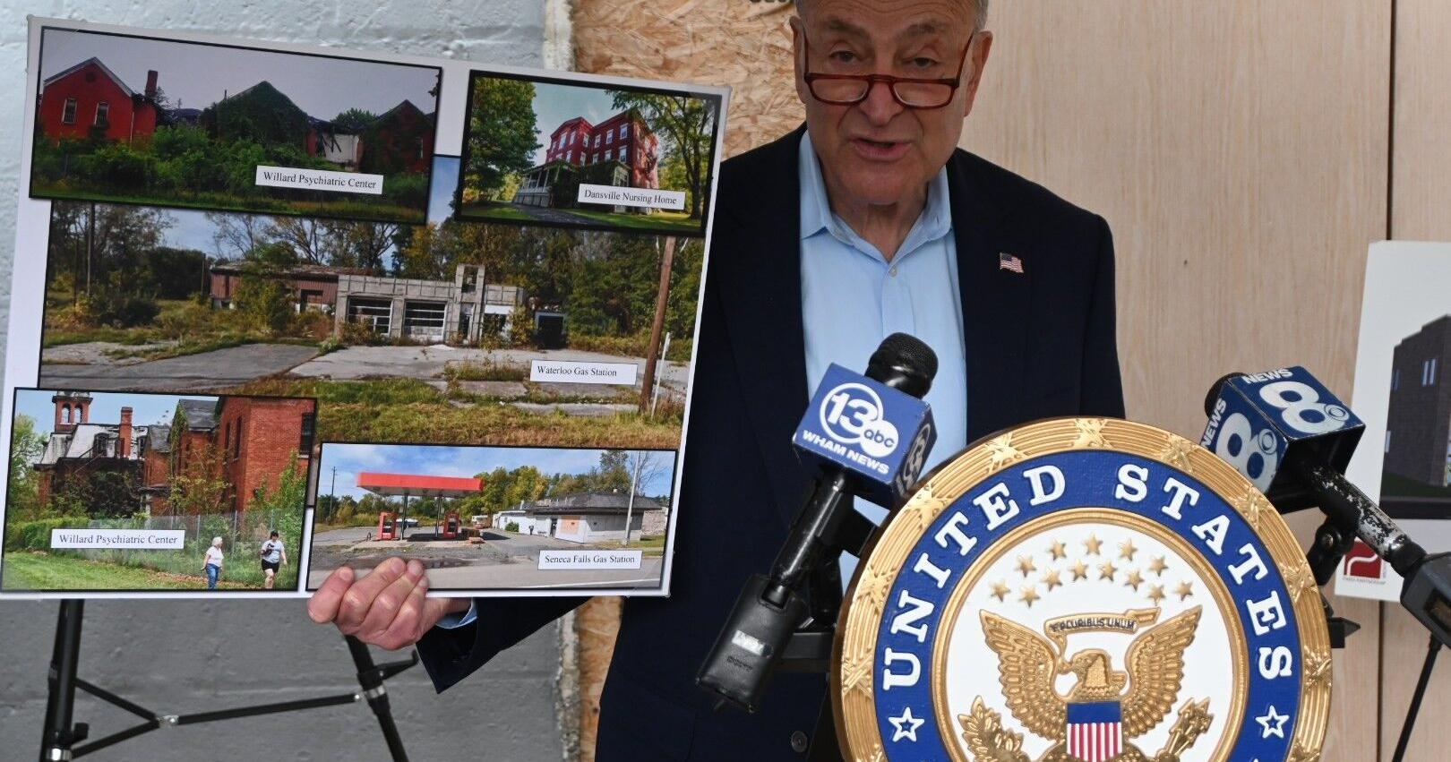 Schumer: Seneca County gets $1.5M to clean up vacant sites - Vimarsana News