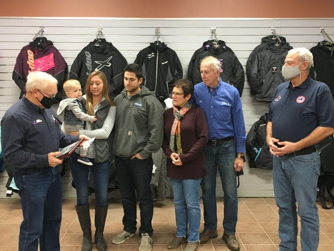 Distinguished dealer Weedsport snowmobile biz wins state award