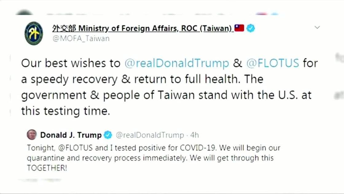 World leaders wish Trumps well after testing positive for