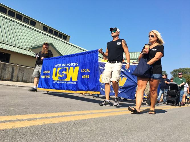 Hundreds march to support unions at annual Labor Day parade at New York