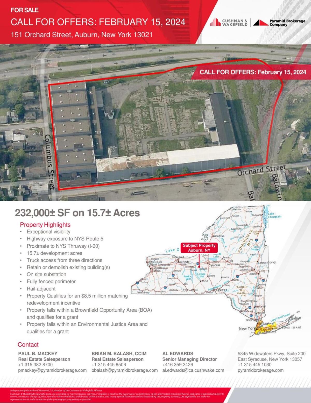 'Significant interest' in former Bombardier plant in Auburn