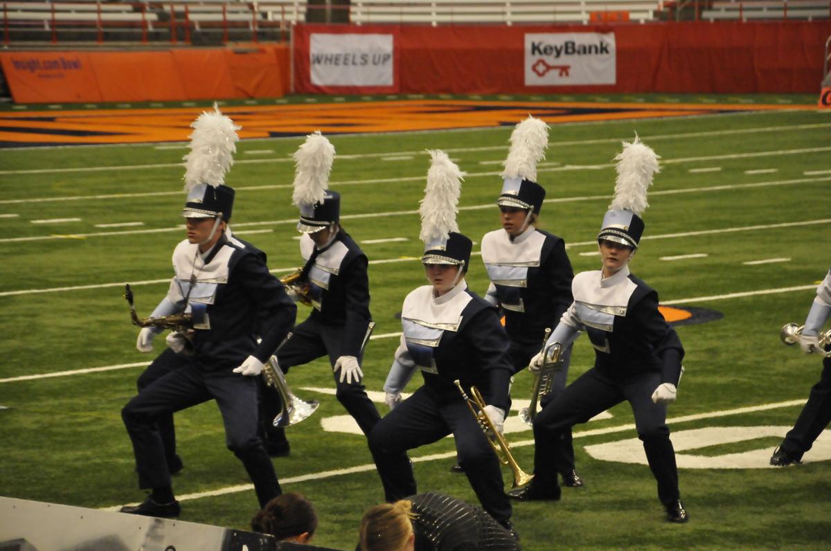 Gallery Auburn, JordanElbridge marching bands perform at New York