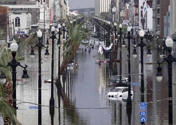 2005: Hurricane Katrina devastates New Orleans