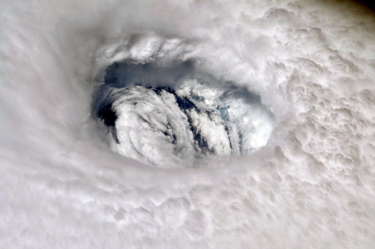 Hurricane Dorian's eye
