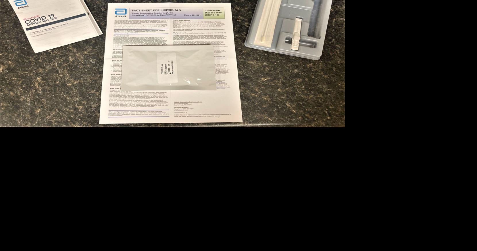 Cayuga County accepting athome COVID19 test results