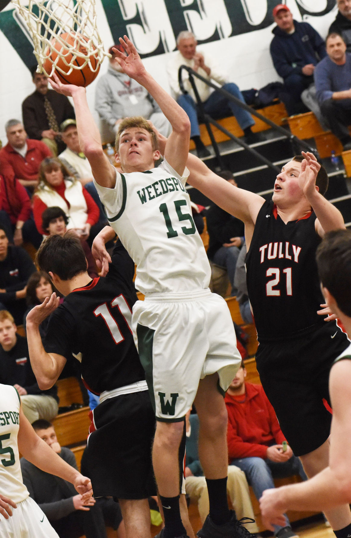 Weedsport boys basketball uses killer instinct in 7054 win over Tully