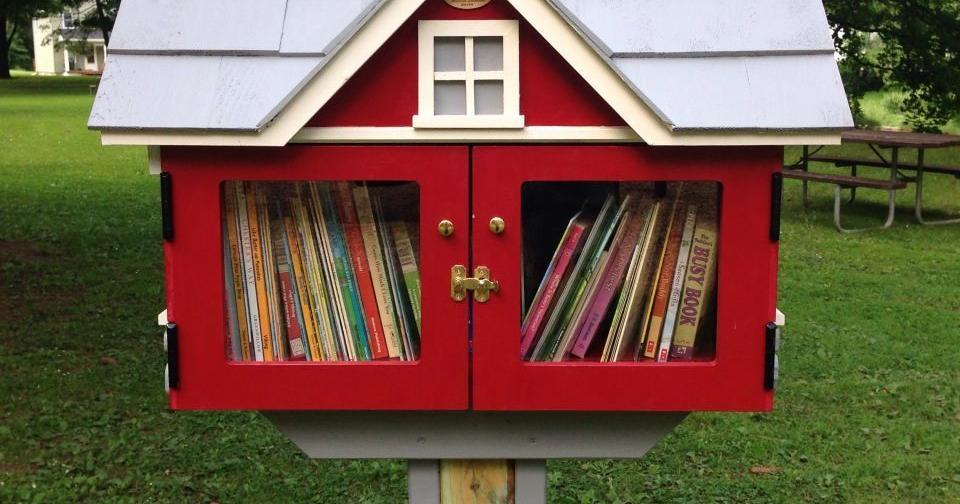 Little libary, global concept Marcellus Free Library installs Little