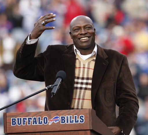 Bruce Smith Jersey Retirement Ceremony