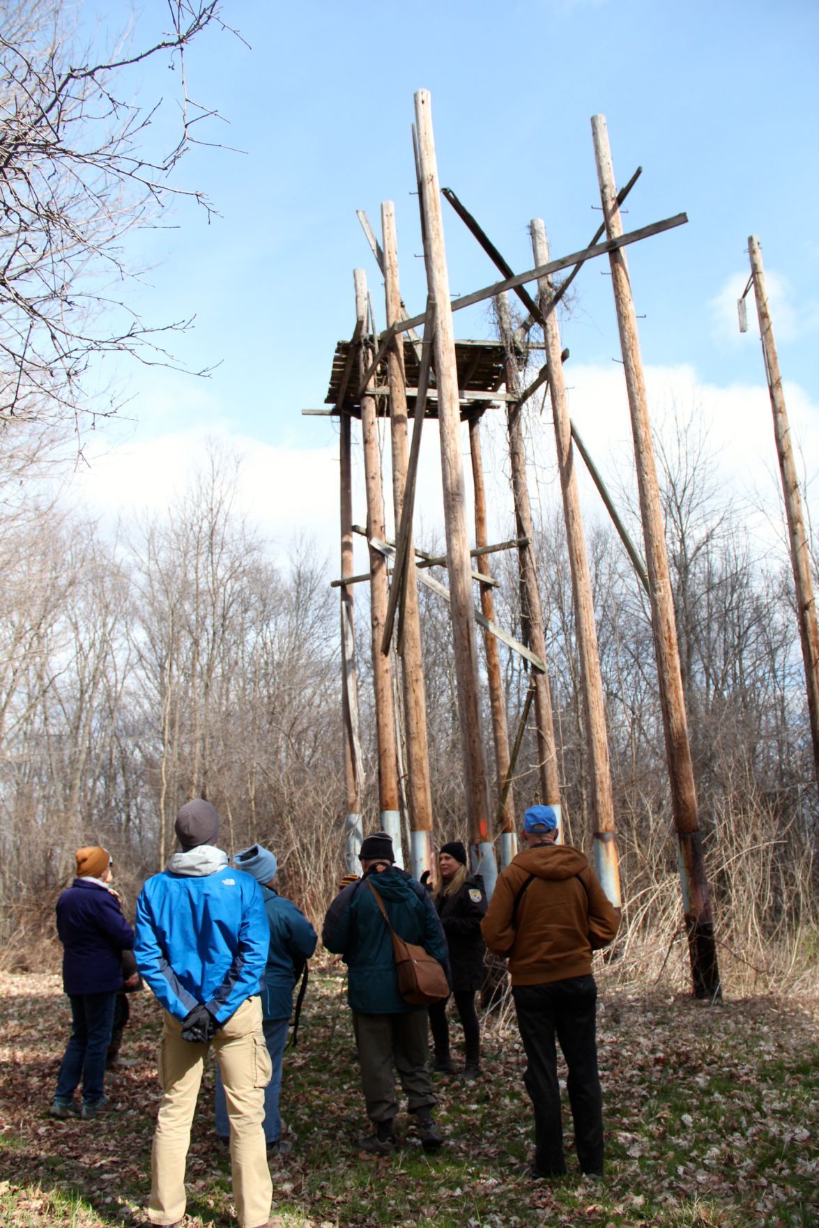 Montezuma National Wildlife Refuge hosts rare tour of bald eagle