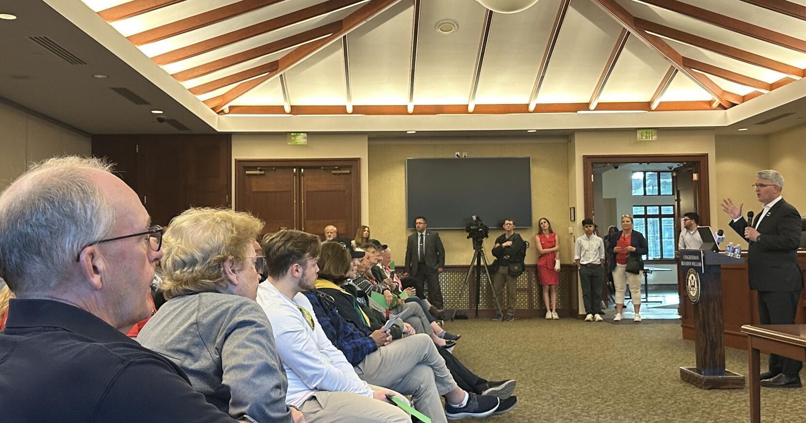 Rep. Brandon Williams answers Micron questions in Clay - Vimarsana News