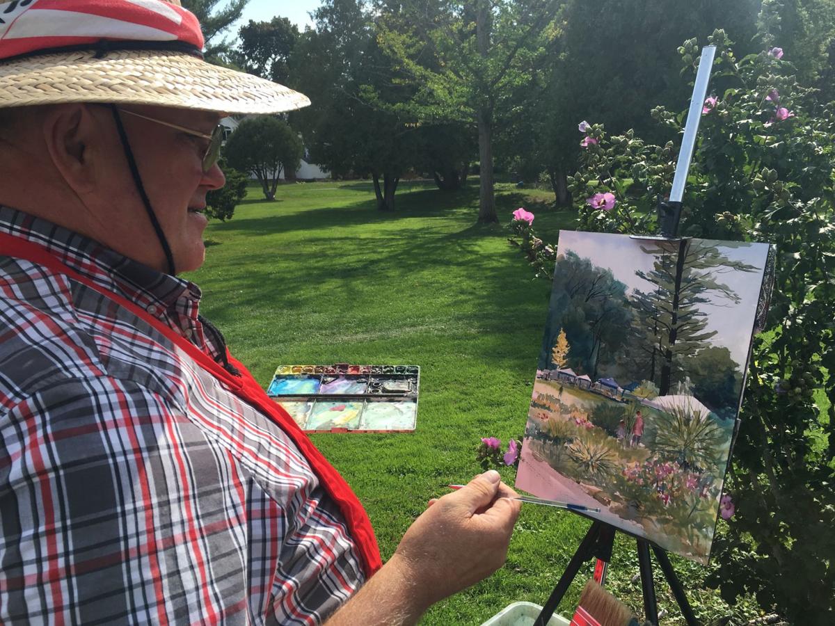 Plein Air Paint Out Gives New Meaning To Art In The Park In Auburn