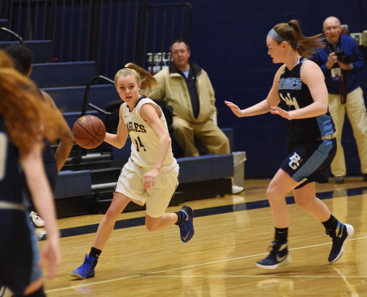 JordanElbridge girls basketball can't large firstquarter