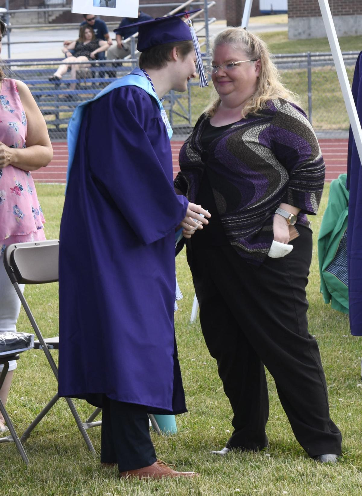 Union Springs seniors saluted at graduation program