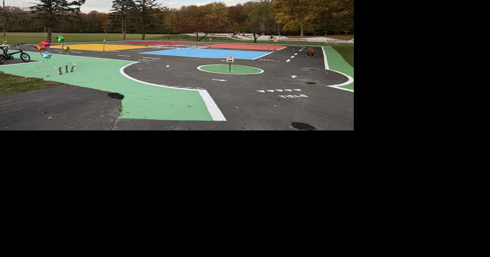 'Let's ride!': Auburn, Cayuga County unveil new traffic garden at Casey Park