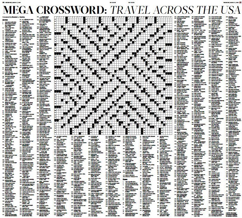 Jeremy Boyer: Mega crossword puzzle sure was a hit