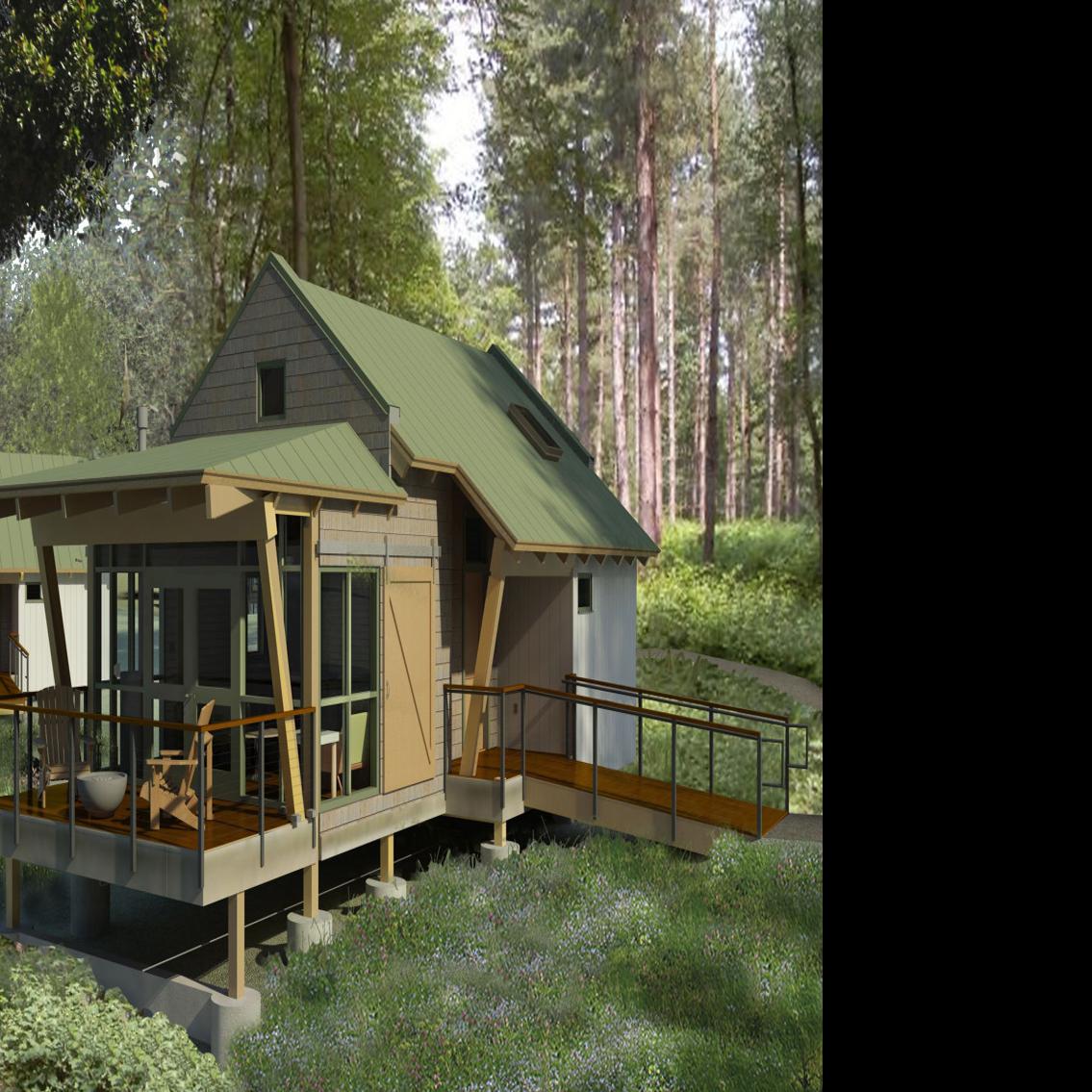 Construction Begins On 2 9m Cottages At Sampson State Park In