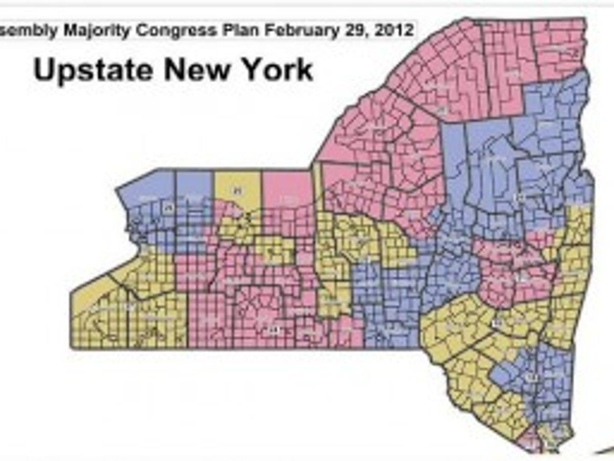 Release Of Assembly And Senate Proposed Congressional District Maps Show Impact On Cayuga County Eye On Ny Auburnpub Com New York State Assembly District Map 2020