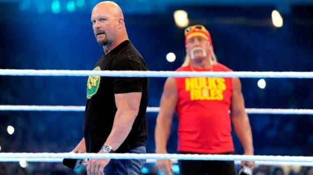 WWE: Hulk Hogan, The Rock and Stone Cold Steve Austin in the same ring? A true WrestleMania moment | Post | auburnpub.com