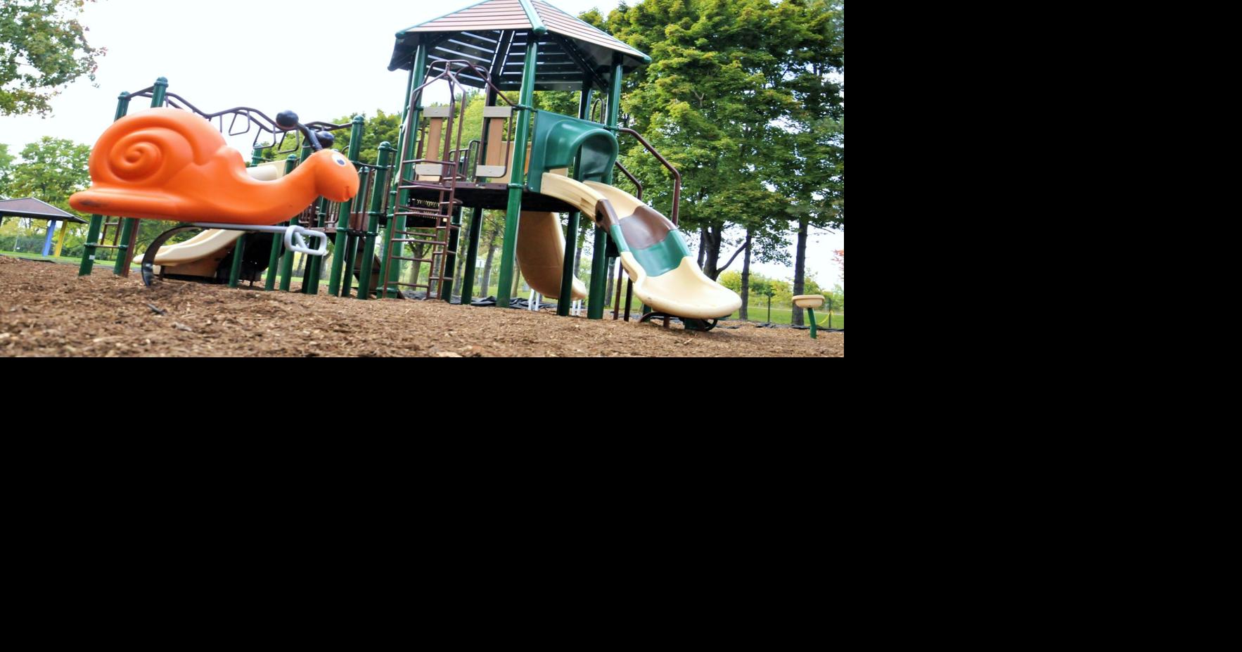 Auburn playground gets new equipment to begin parkwide improvement project