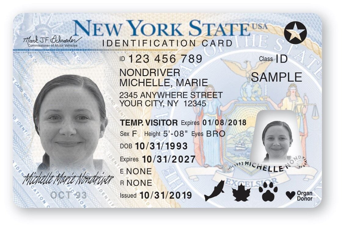 real id ny non driver