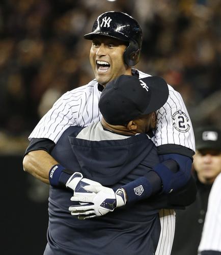Photos: Jeter Leaves Yankee Stadium With One Last Game-Winning Hit