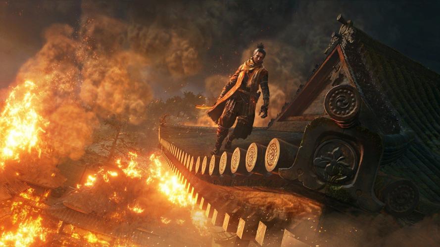 Sekiro player clears “one controller, two screens (two copies