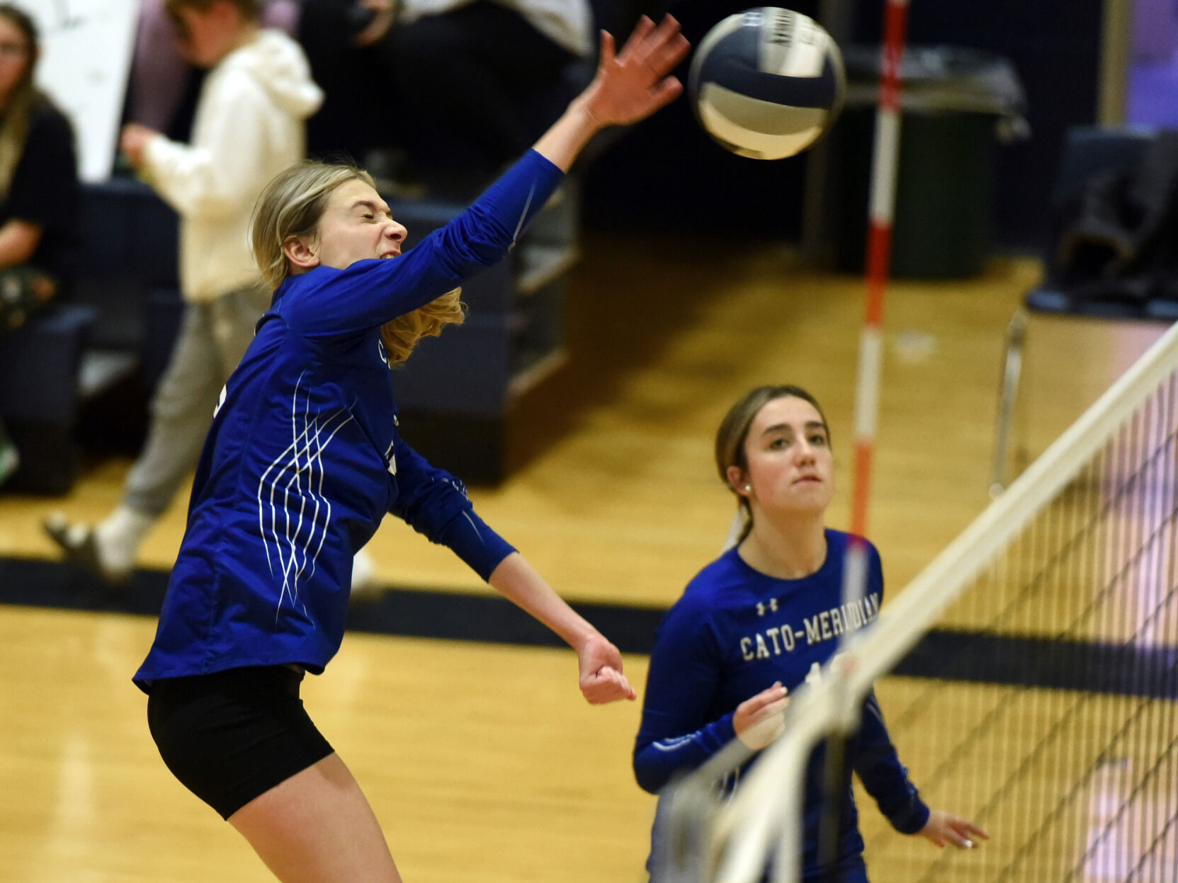JordanElbridge defeat CatoMeridian in girls volleyball