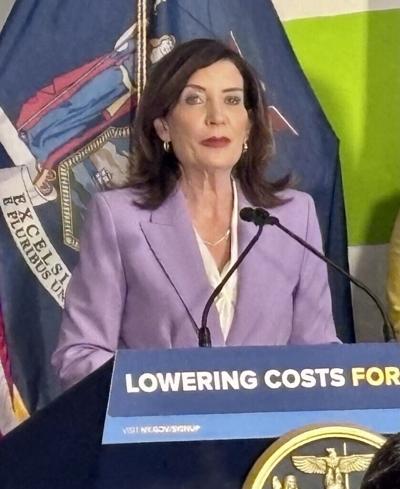 Hochul talks about the budget