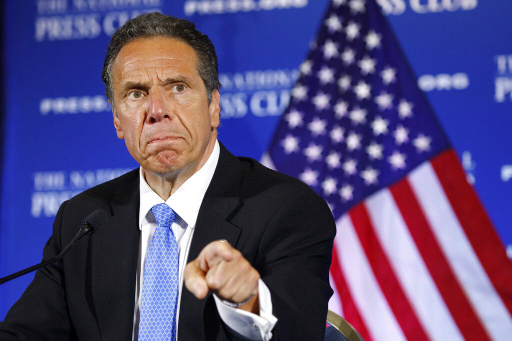 Report: Gov. Cuomo Groped Female Aide In Governor's Residence