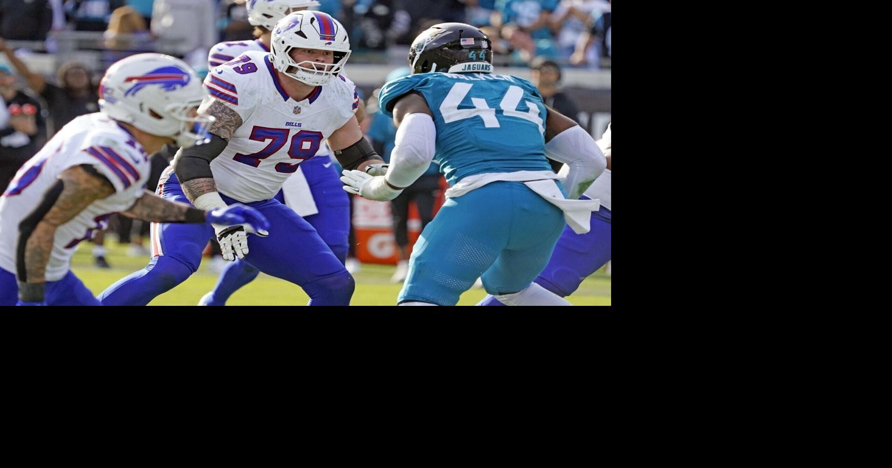 Depth behind Dion Dawkins, Spencer Brown at offensive tackle a concern for Bills
